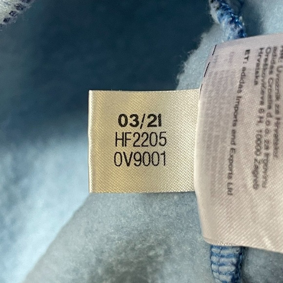 Adidas Hoodie Mens Large Blue Digital Camo Sweatshirt Primegreen Pullover Adult - Picture 11 of 13